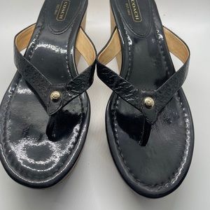 COACH Platform Sandals